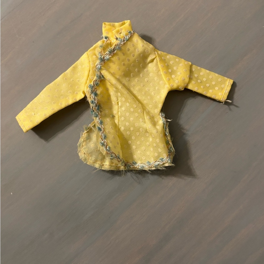 Yellow Doll shirt Maddie mod clothing